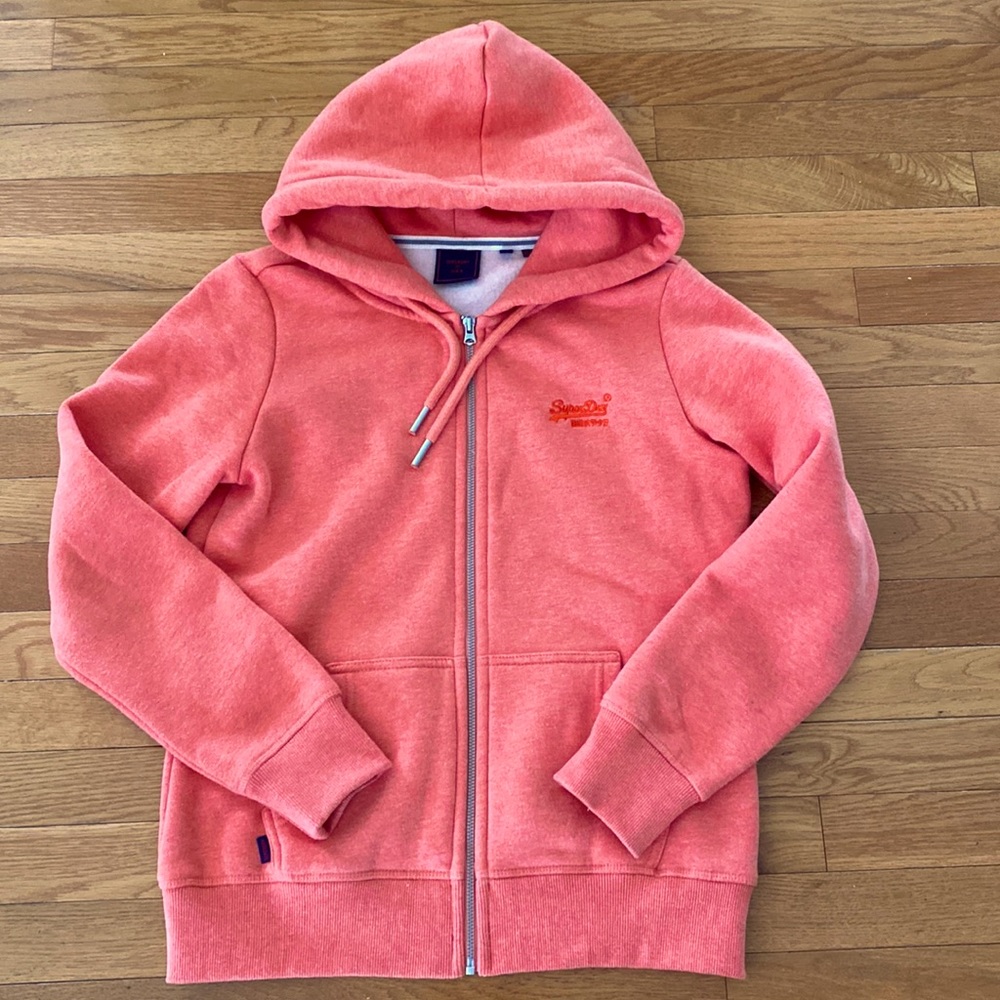 Super dry zip hoodie